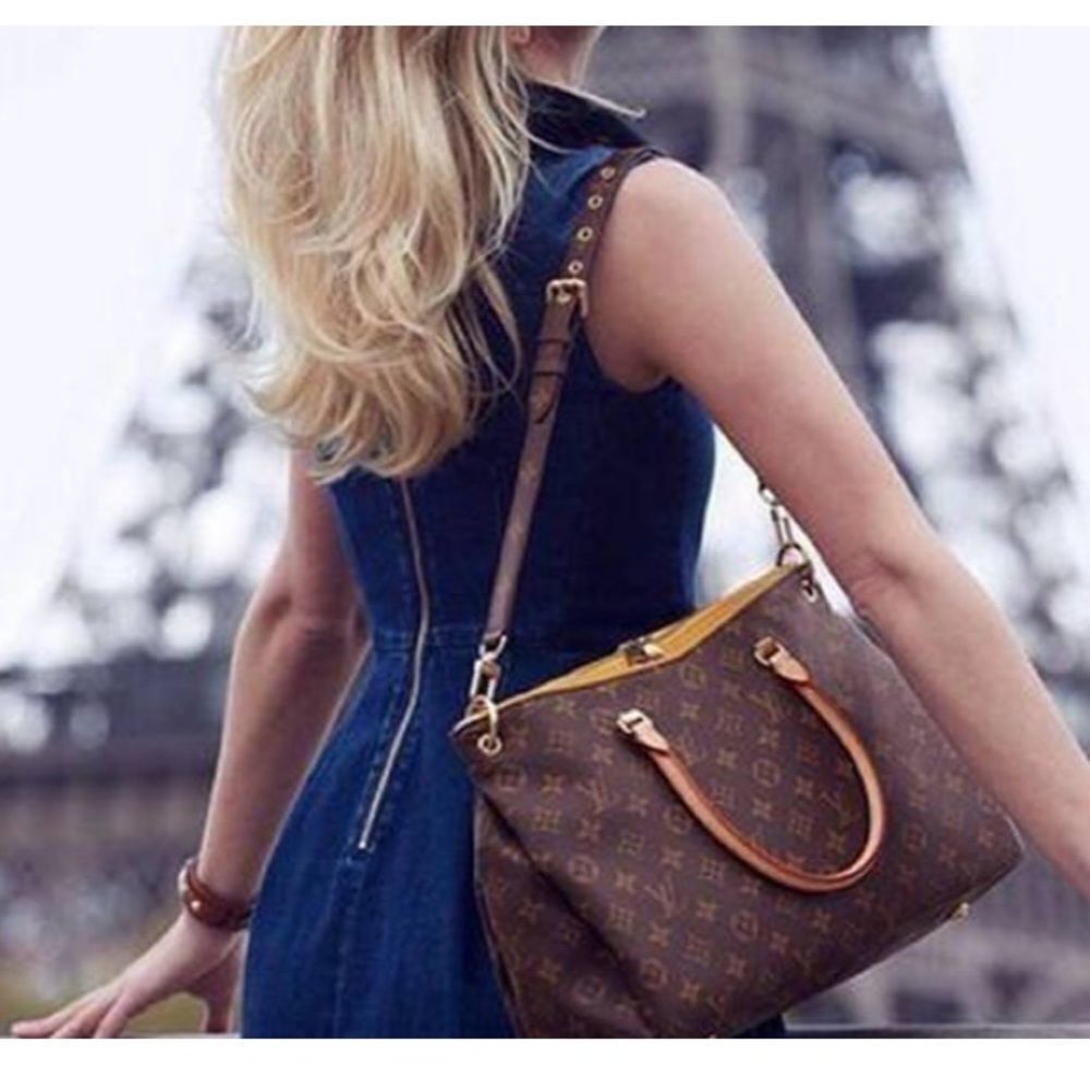 Authentic Louis Vuitton Pallas MM